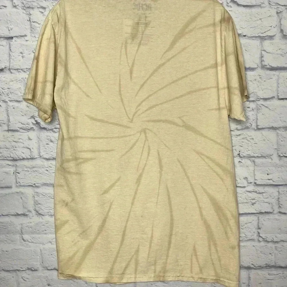 Forever 21 AC/DC TIE DYE ANIMAL PRINT GRAPHIC TEE SHIRT - Picture 3 of 5